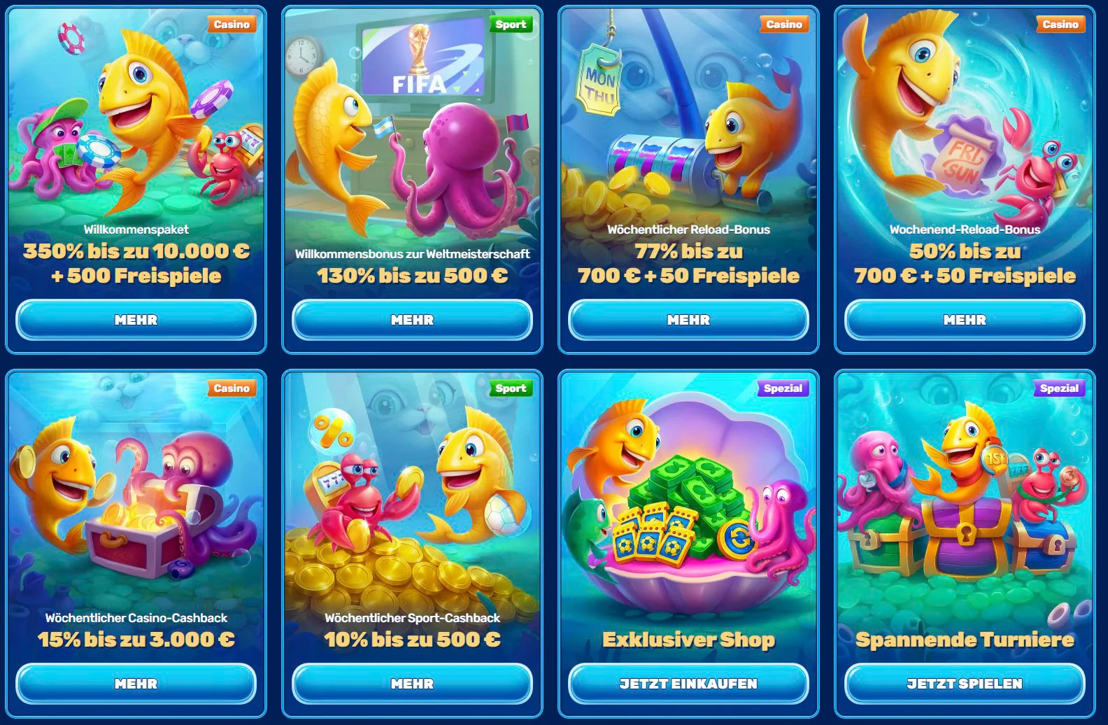 Boni Spinfin Casino