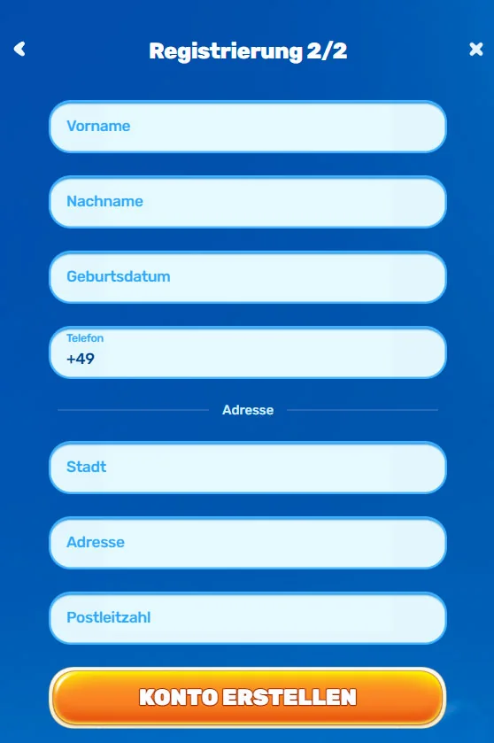 Registrierung Spinfin Casino